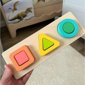 Lovevery Wooden Shape Stacker